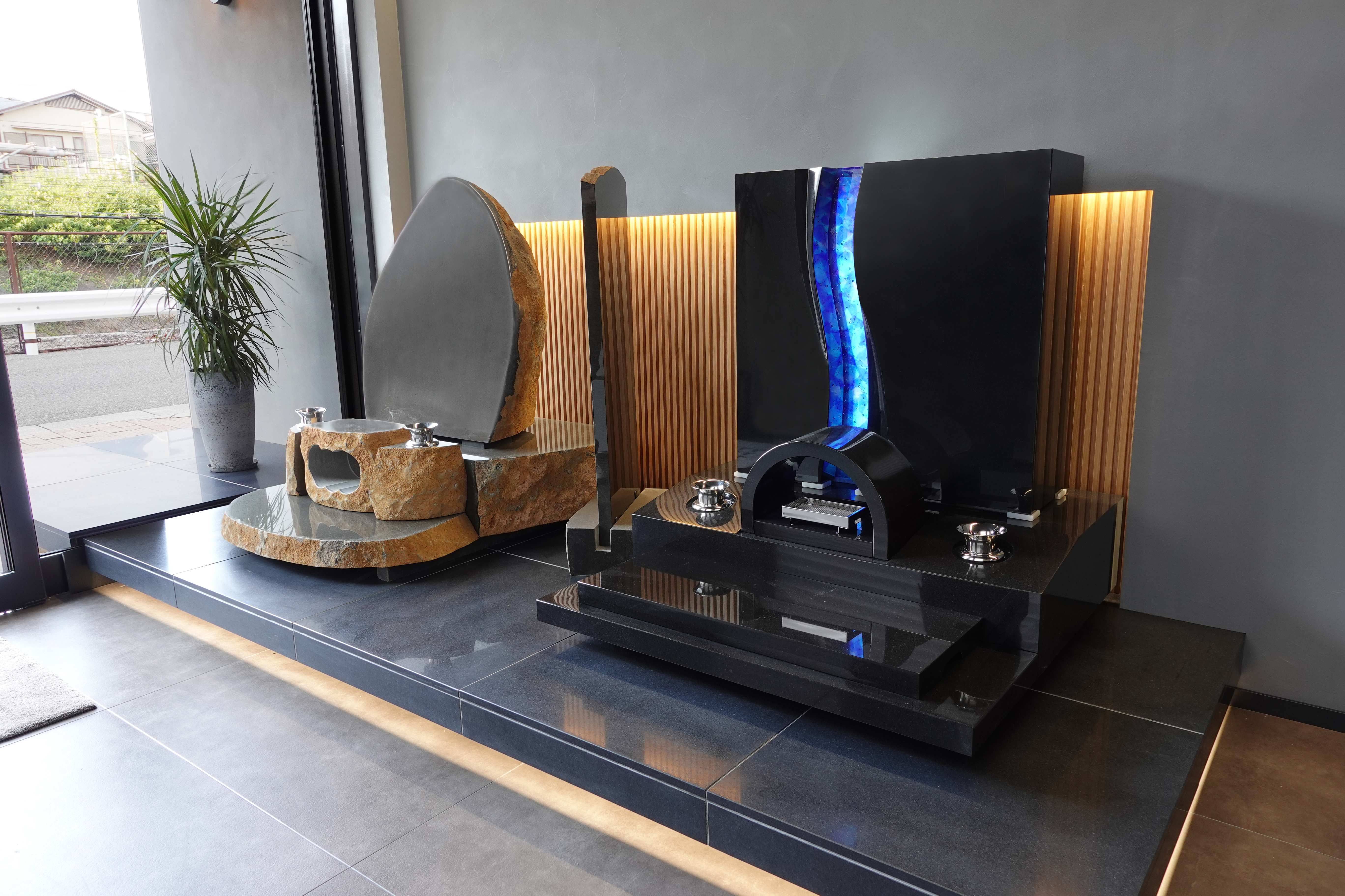 展示墓石